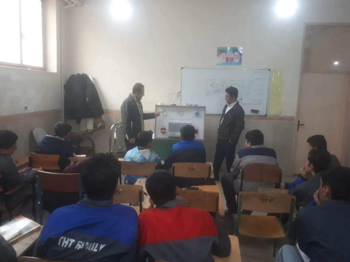 تصویر خبر بازدید بالینی درس جریان ضعیف